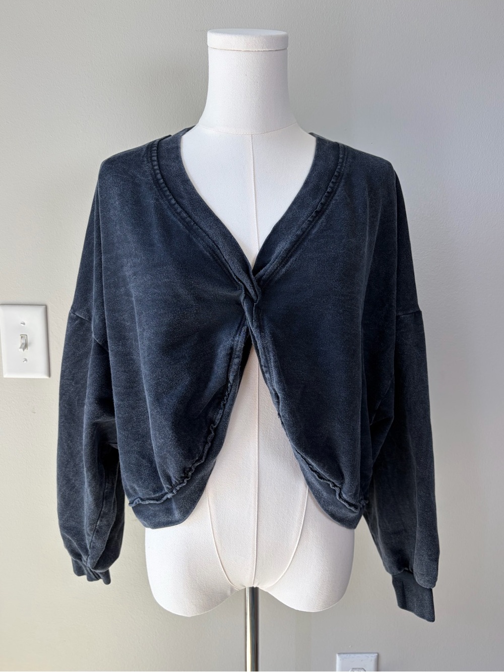 Project Social T Twist Front Pullover Top Loungewear Elevated Basics